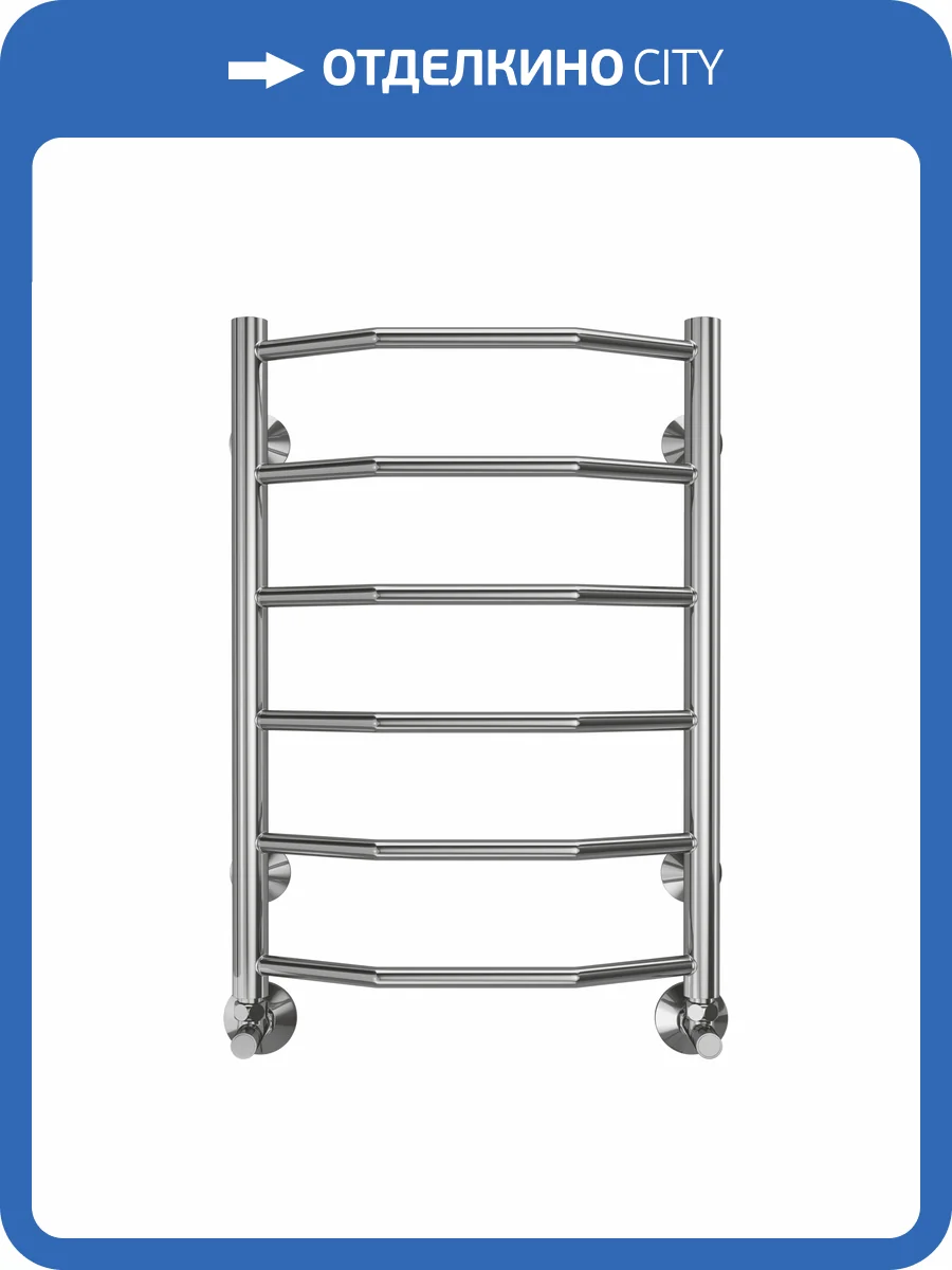 Полотенцесушитель Terminus Виктория П6 40x60, водяной фото 4