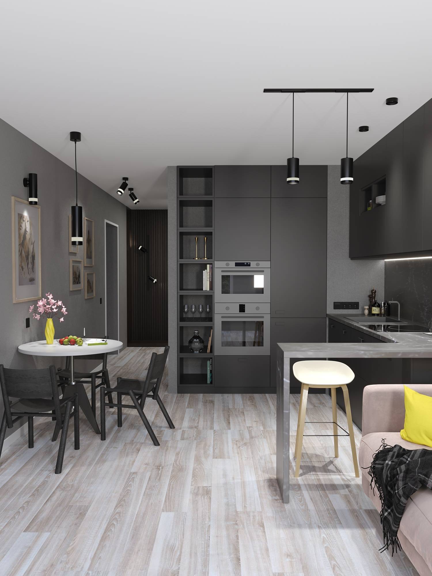 Подвесной светильник IEK 4007 LT-UCB0-4007-GU10-1-K02 фото 2