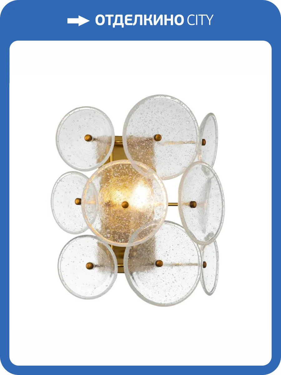 Настенный светильник Indigo Soffio 12020/1W Gold V000019 фото 4