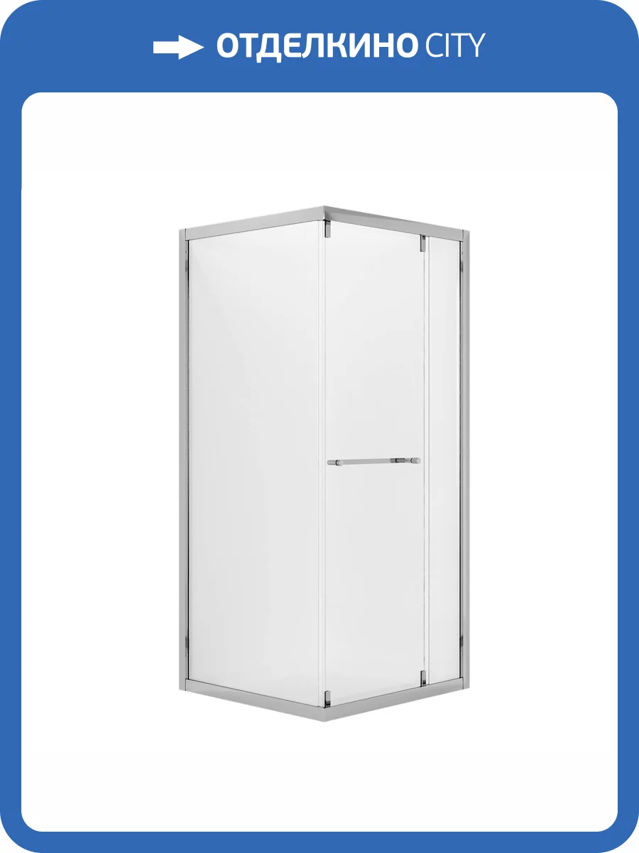 Душевой уголок Niagara Nova NG-6635-34 профиль хром, стекло прозрачное, 100x100x195 фото 7