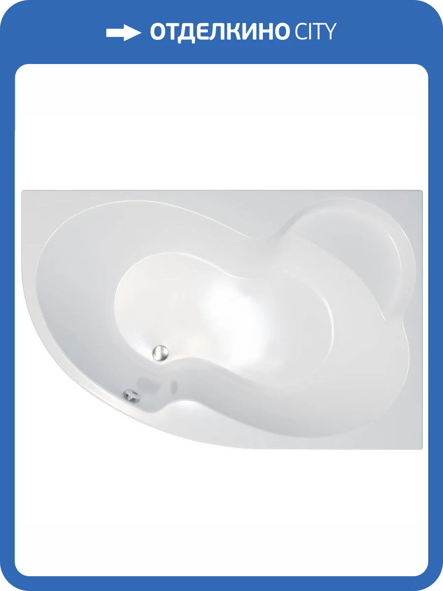 Акриловая ванна Triton Мари 170x110 левая фото 5
