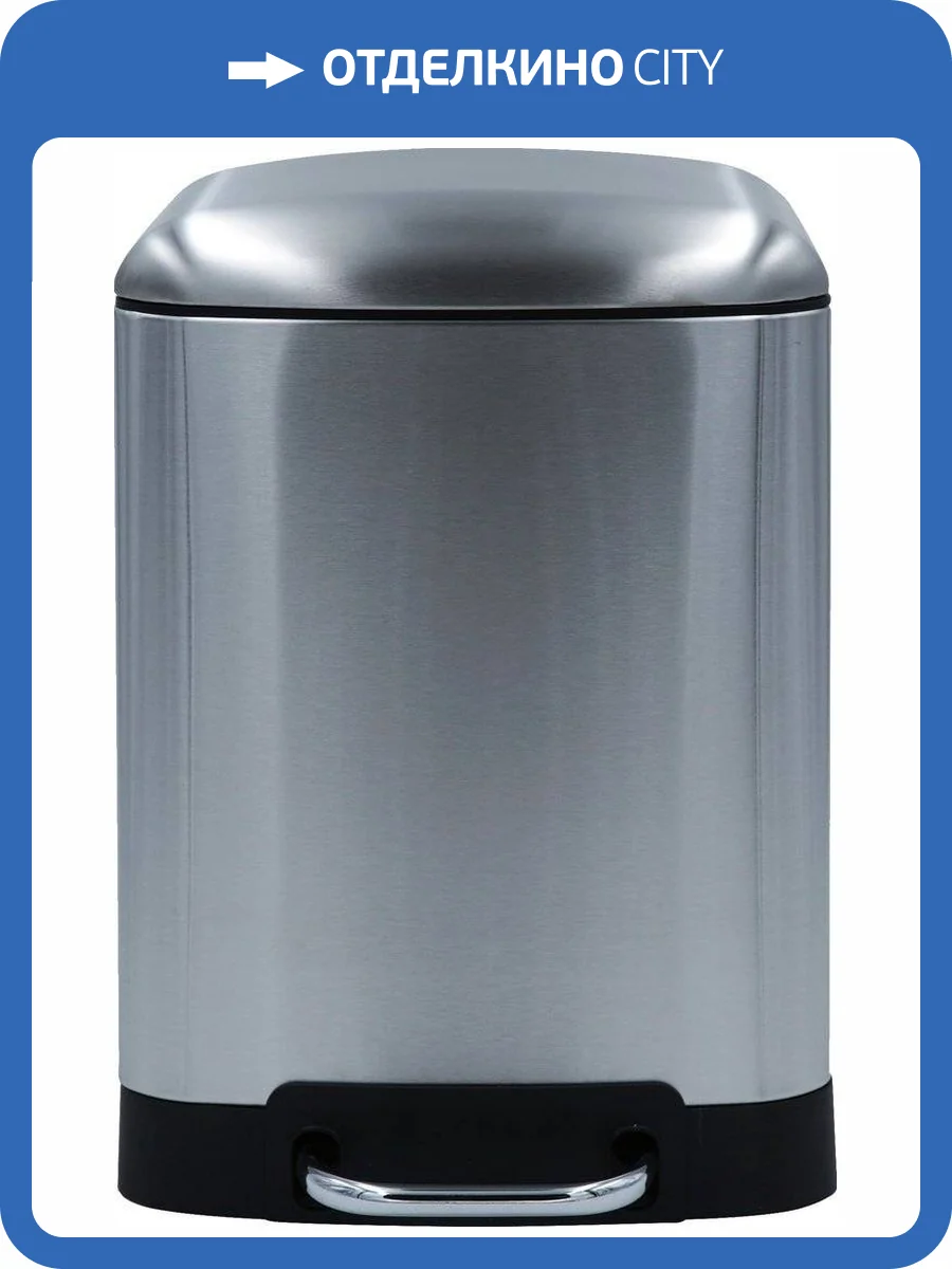 Мусорное ведро Ridder Nala 2009671 хром фото 2