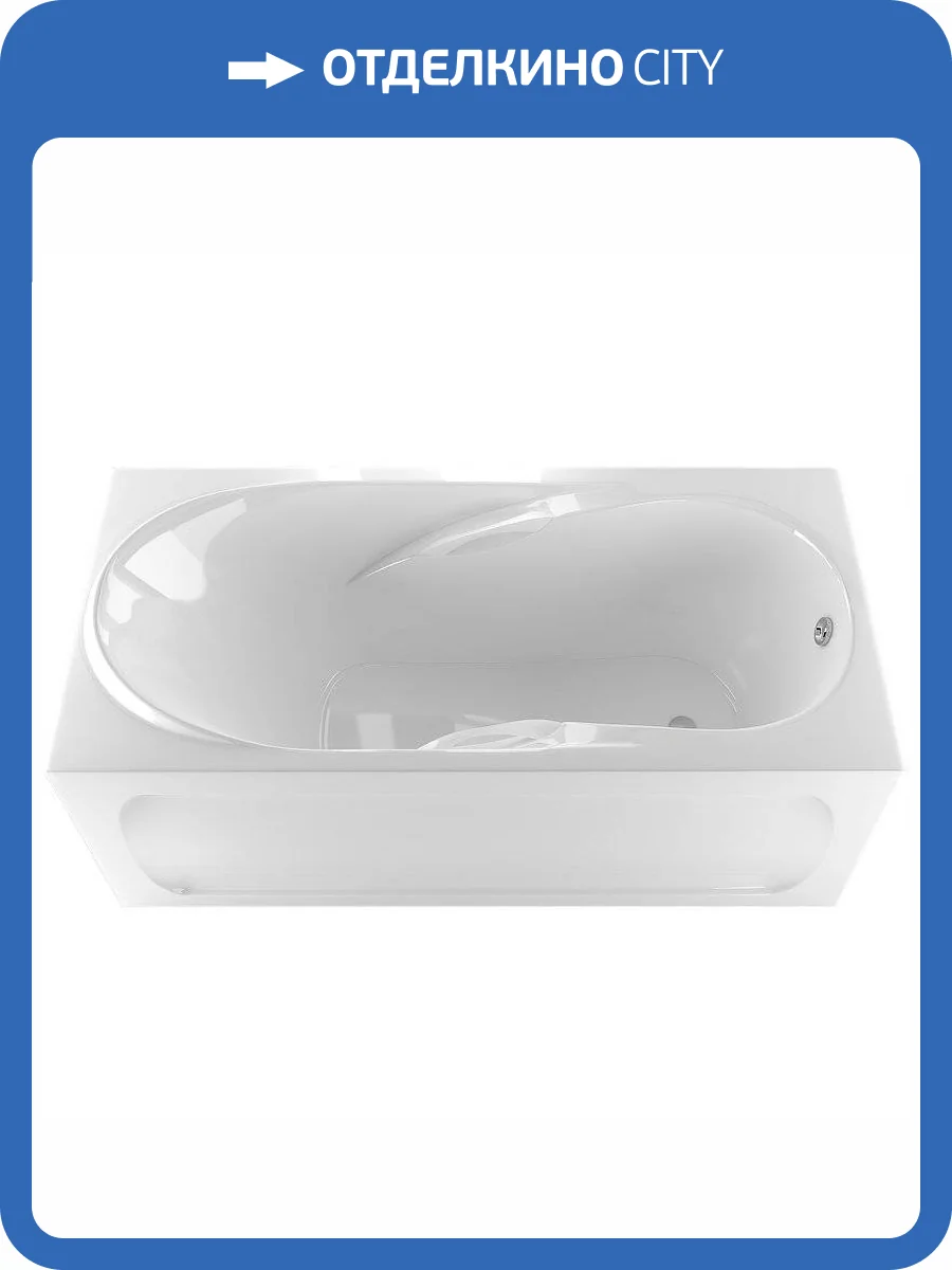 Акриловая ванна для комплекта 1Marka Medea 01ме1570 150x70 фото 3