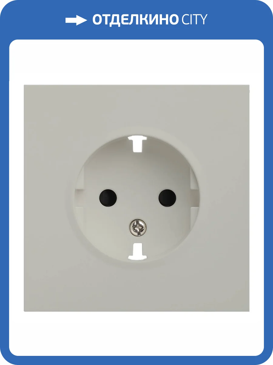 Лицевая панель для розетки 2к+з Rikett 35632 LN лен фото 2