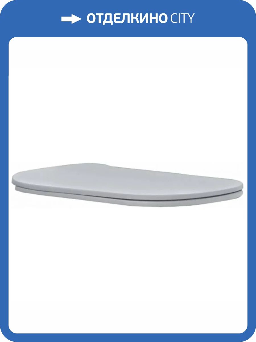 Сиденье для унитаза Kerasan Tribeca 519201 "Slim", белый матовый фото 2