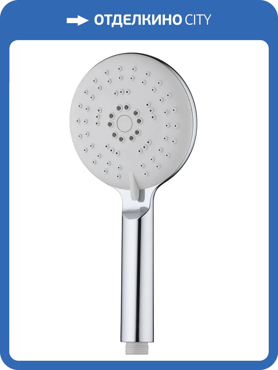 Лейка для душа Orange О-шауэр OS04 хром, диаметр 115 мм фото 7