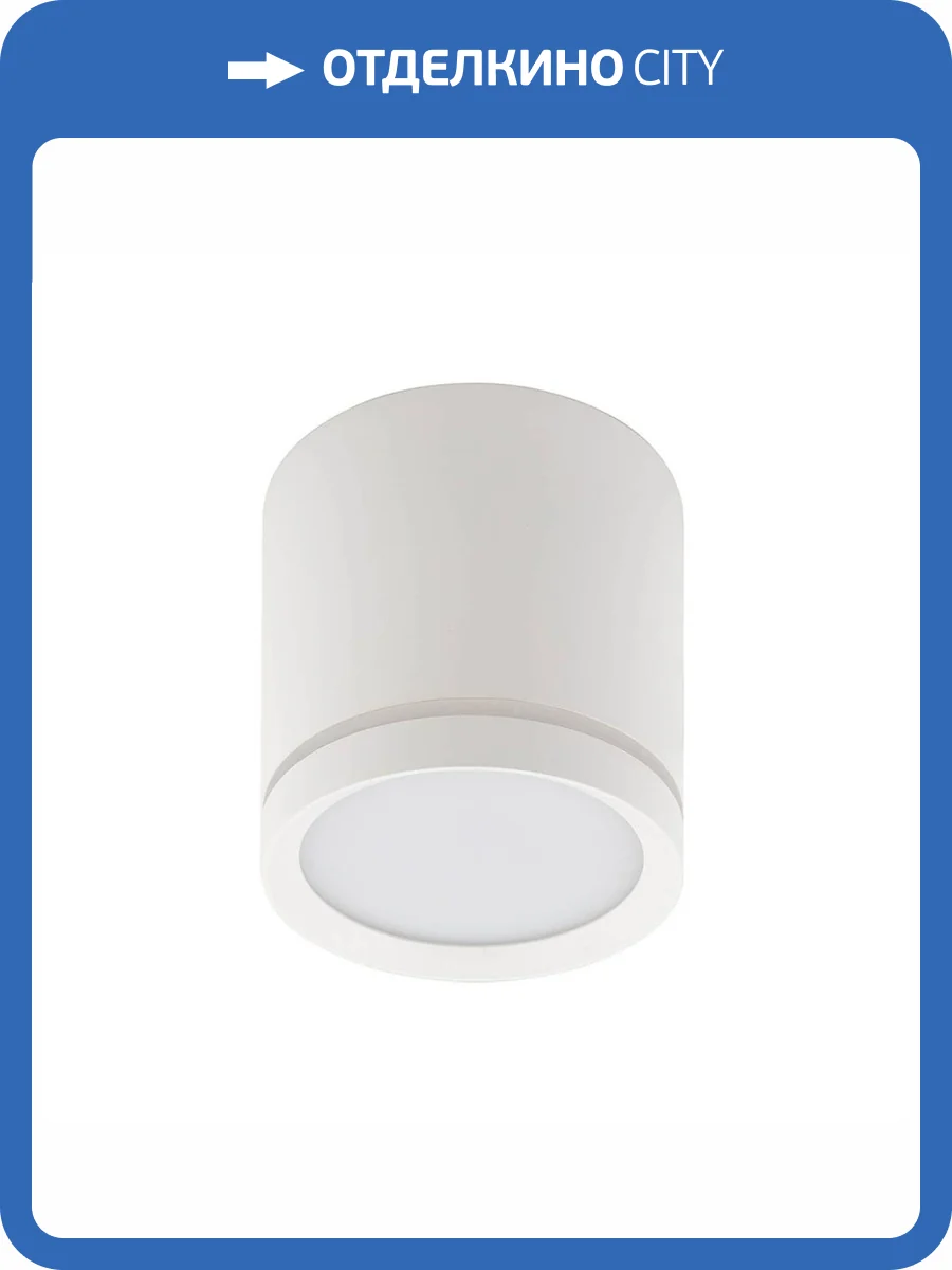 Накладной светодиодный светильник Denkirs DK4013-WH фото 4