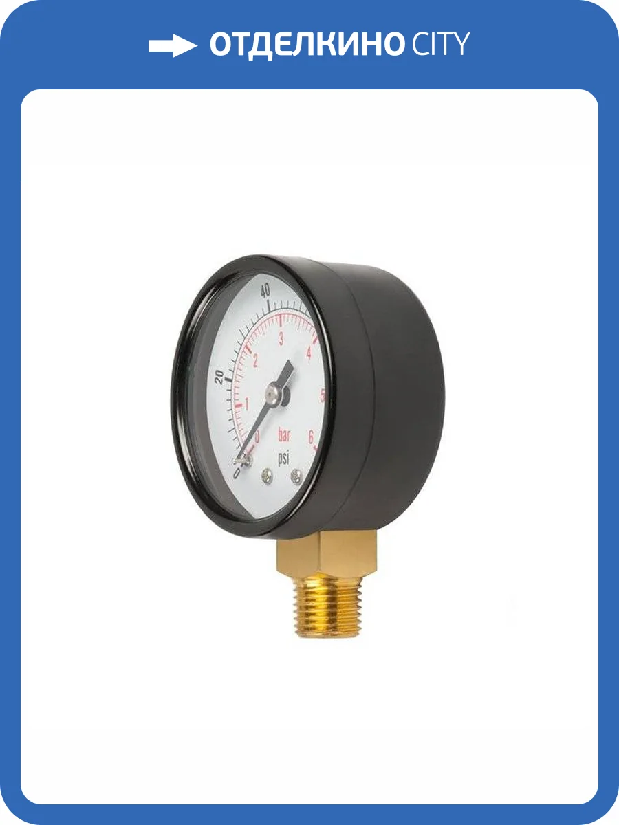 Манометр UNIPUMP радиальный фото 2