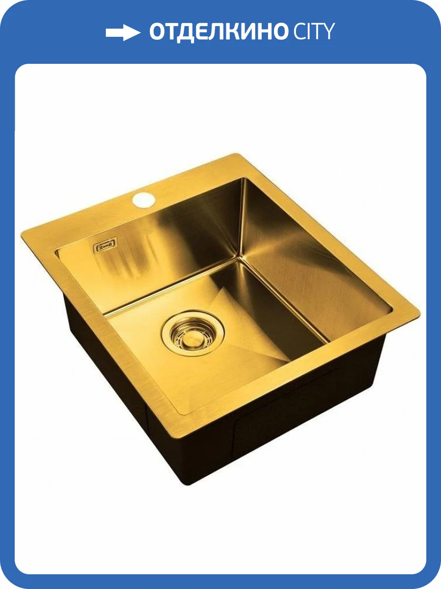 Мойка кухонная Zorg Light ZL R 450510 BRONZE фото 3