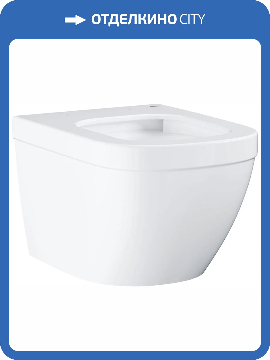 Чаша для унитаза подвесного Grohe Euro Ceramic 39206000 компактный фото 5