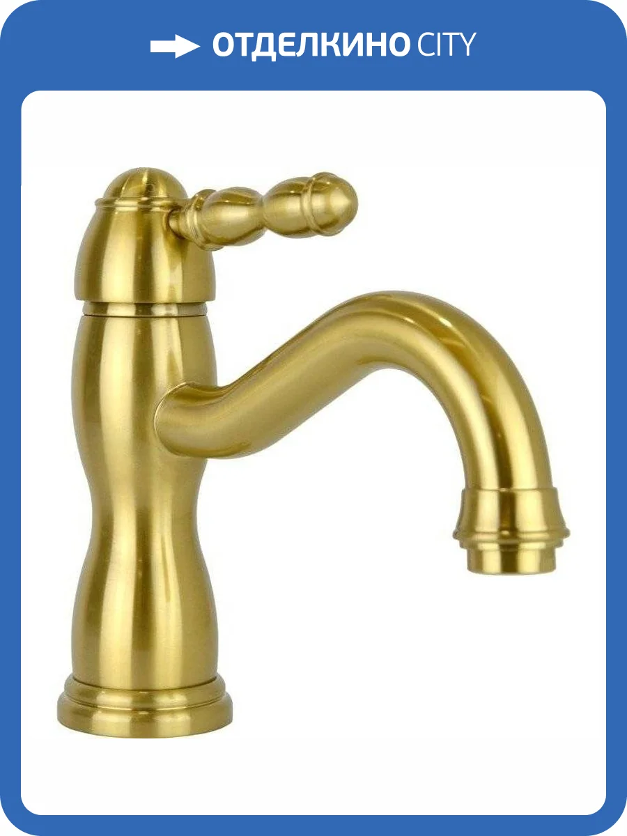 Смеситель для раковины Bronze de Luxe Tiffany 1901BR бронза фото 5