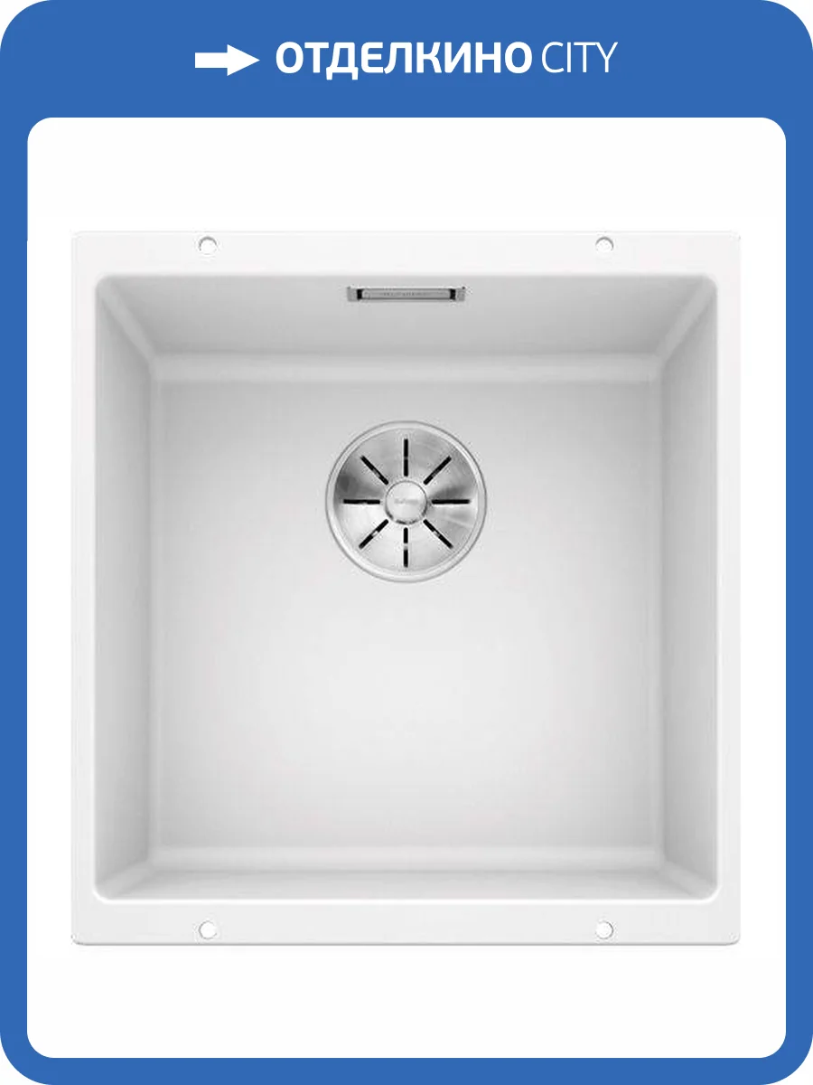 Мойка кухонная Blanco Subline 400-U 523426 белый фото 7