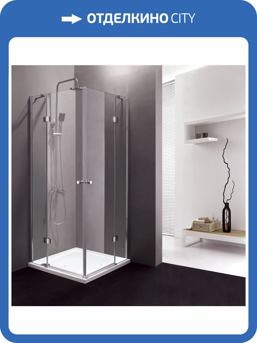 Душевой уголок Cezares VERONA-W-AH-2-120/90-C-Cr профиль хром, стекло прозрачное, 120x90x195 фото 3