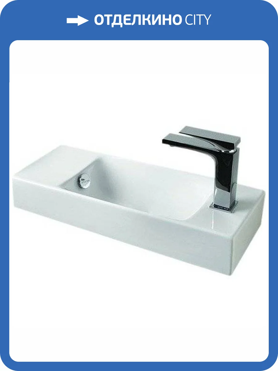 Раковина ArtCeram Brick LML002 01 00 55 см фото 4