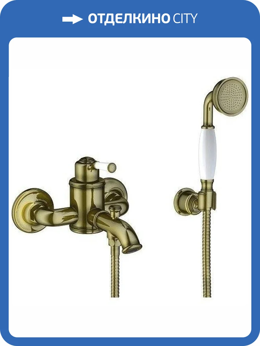 Смеситель для ванны Timo Arisa 5314/02Y antique фото 4