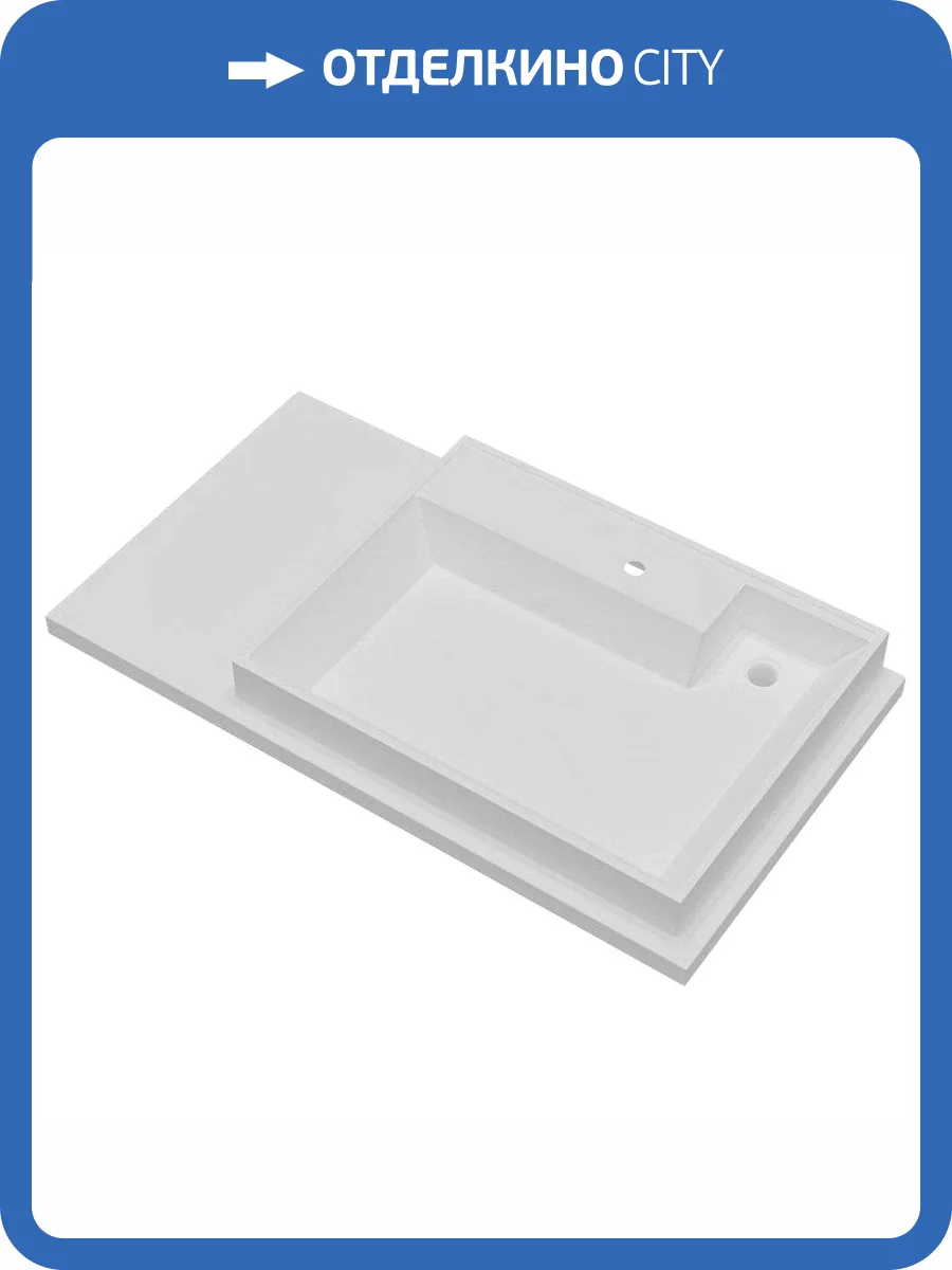 Раковина СанТа Юпитер правая, 90 см фото 5