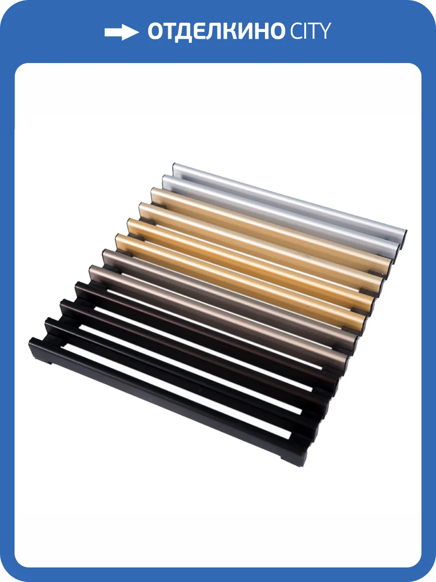 Декоративная решетка Mohlenhoff DR 15.320-AL-r, цвет алюминий фото 4