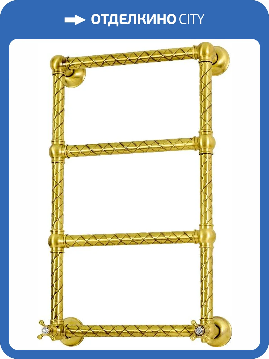 Полотенцесушитель электрический Migliore Cleopatra 25850 79x48.5 см, R, золото фото 3