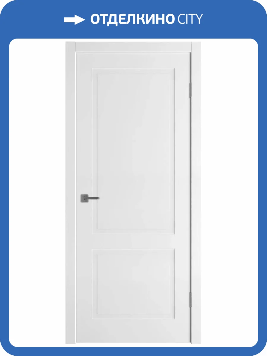 Межкомнатная дверь Владимирская Фабрика Дверей Flat 2 Polar 900x2000 фото 2