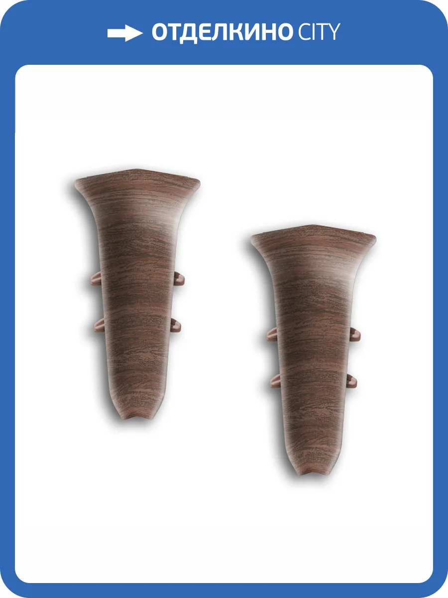 Внутренний угол Ideal Классик 70 293 Орех Темный фото 3
