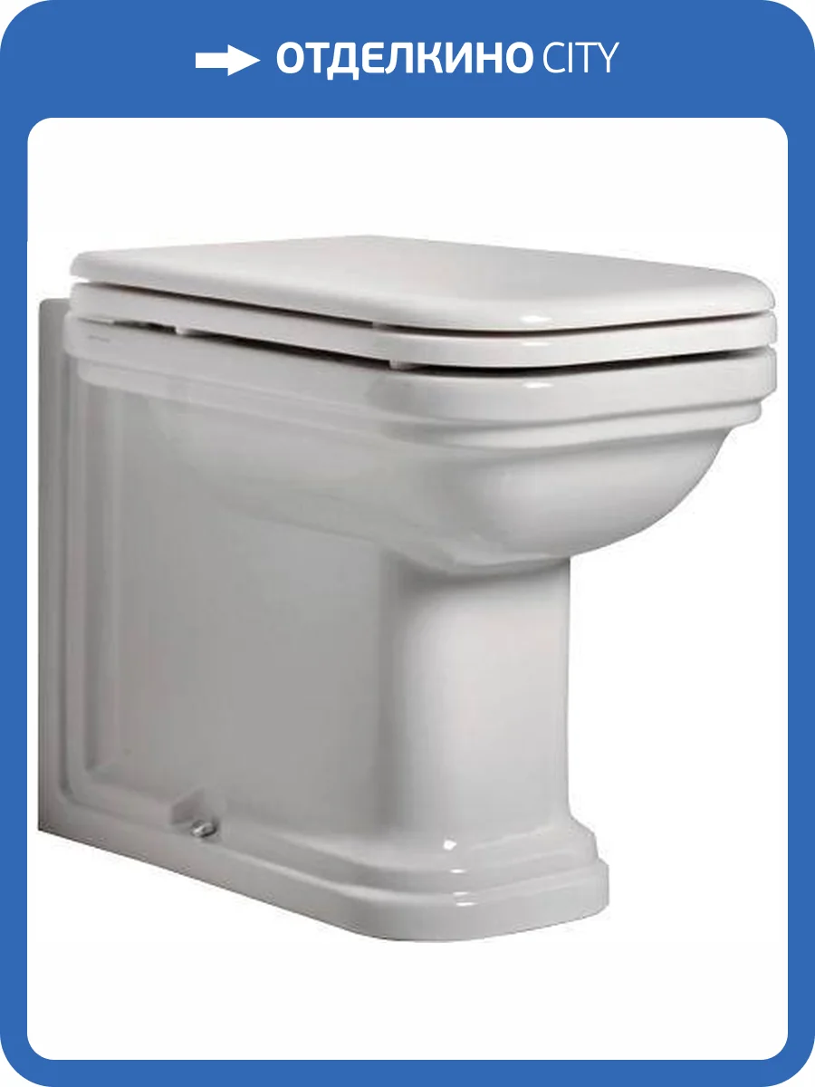 Чаша для унитаза приставного Kerasan Waldorf 411801 фото 7