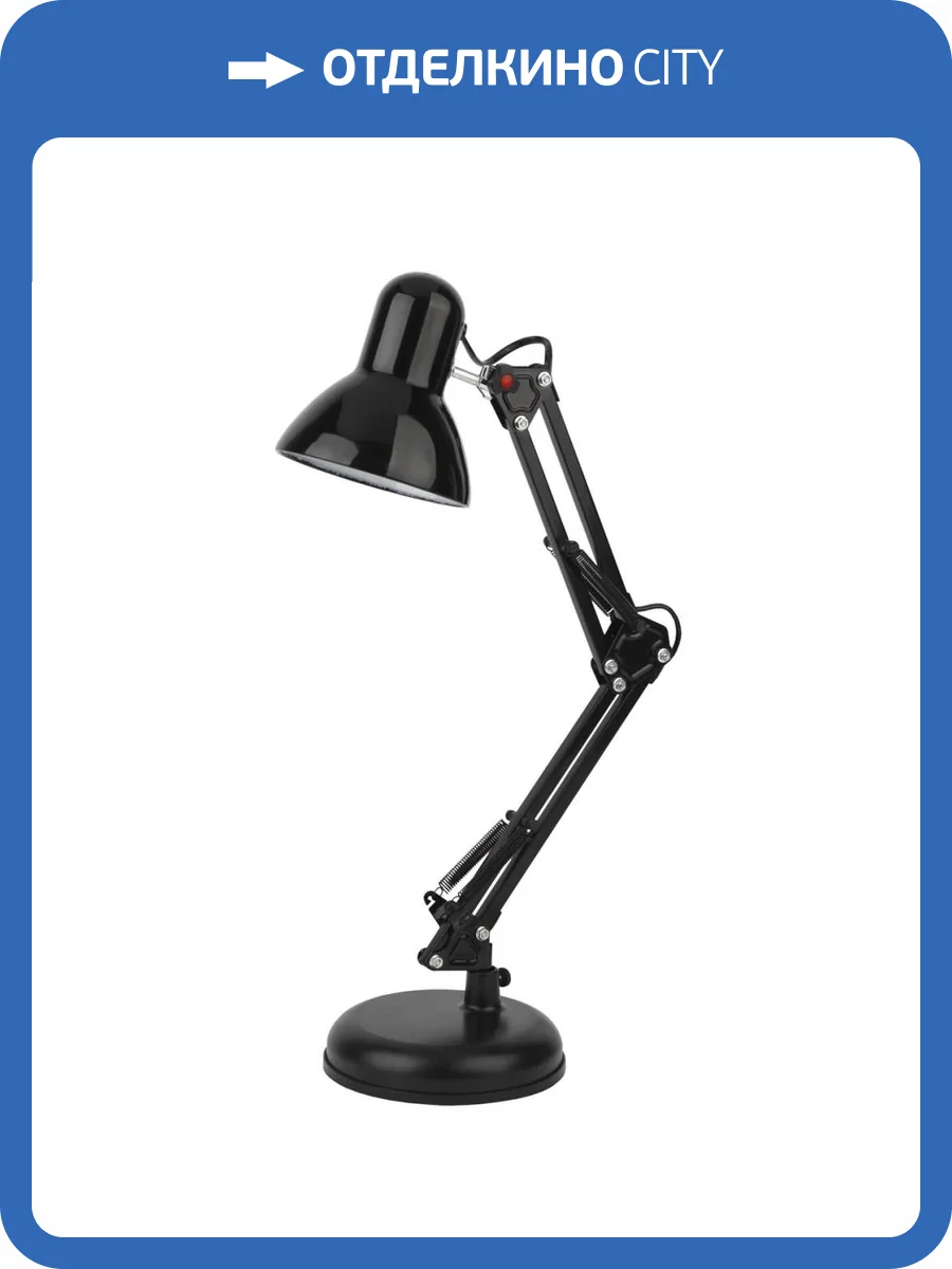 Настольная лампа ЭРА N-214-E27-40W-BK Б0035068 фото 2