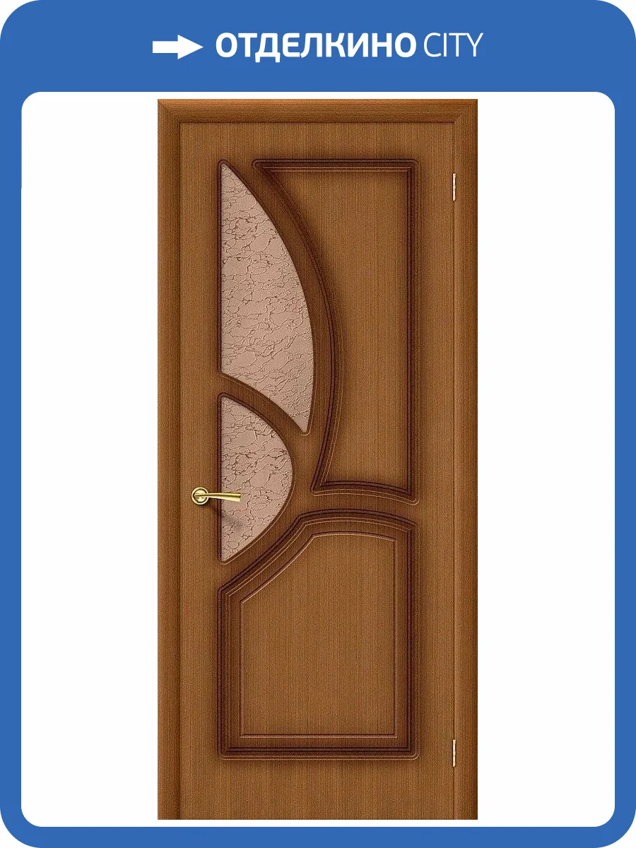 Межкомнатная дверь Bravo 003-0073 Греция Ф-11 Орех 2000x800 фото 2