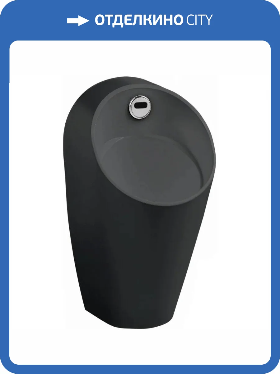 Писсуар Isvea Infinity 10NF92001-2N черный матовый фото 3