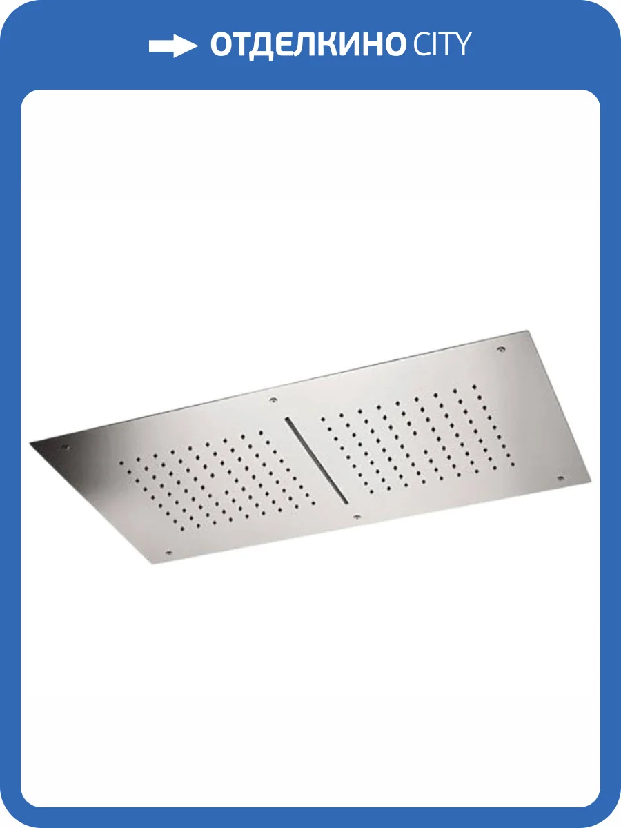 Верхний душ Remer X-Style Inox SS357SFR7040C нержавеющая сталь фото 3