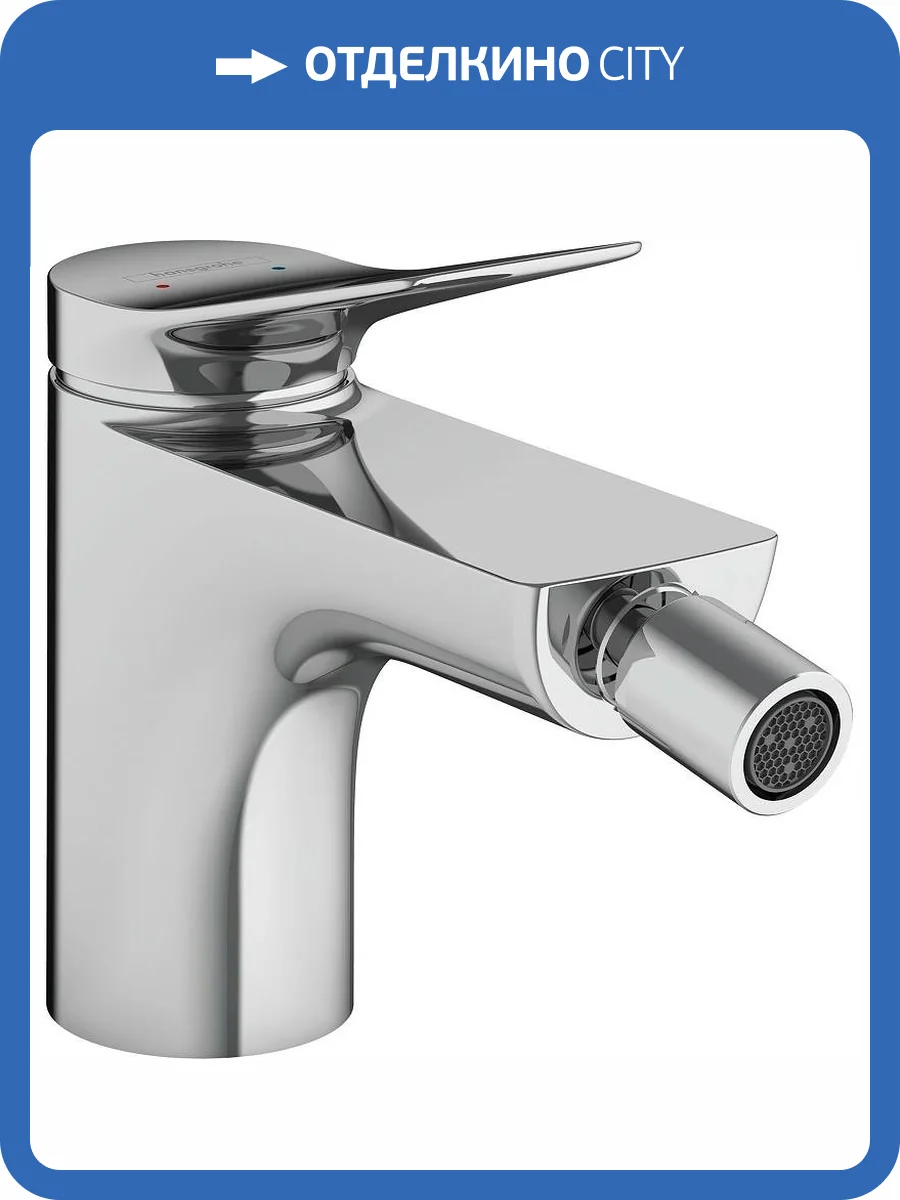 Смеситель для биде Hansgrohe Vivenis 75200000 хром фото 3