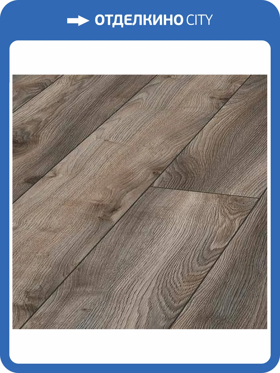 Ламинат Kronotex Mammut Plus 10/33 4V D4792 Дуб Серый Макро 1845x244 фото 3