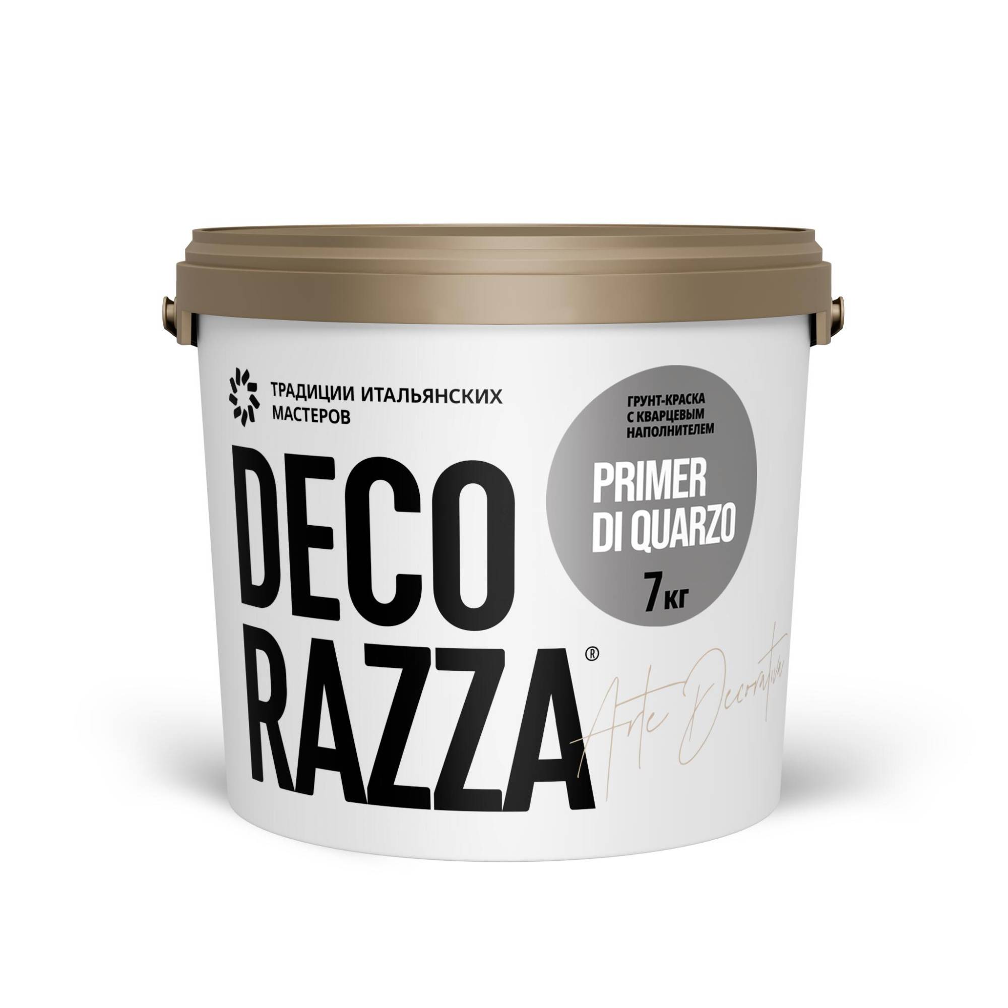 Грунт укрывающий кварцевый Decorazza Primer di Quarzo 7 кг