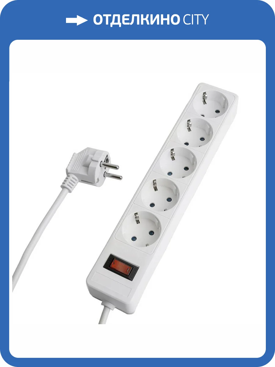 Сетевой фильтр 5-местный Stekker HM20-51-05 50094 фото 9