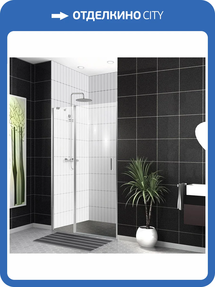 Душевая дверь BelBagno Uno B-12-40+70-C-Cr фото 5