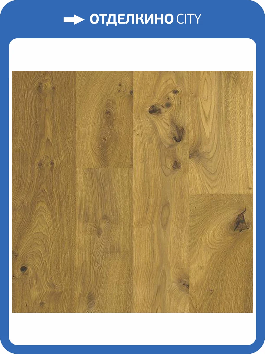 Пробковое покрытие Corkstyle PrintCork Wood XL Oak Knotty Клеевое 1235x200x6 фото 3