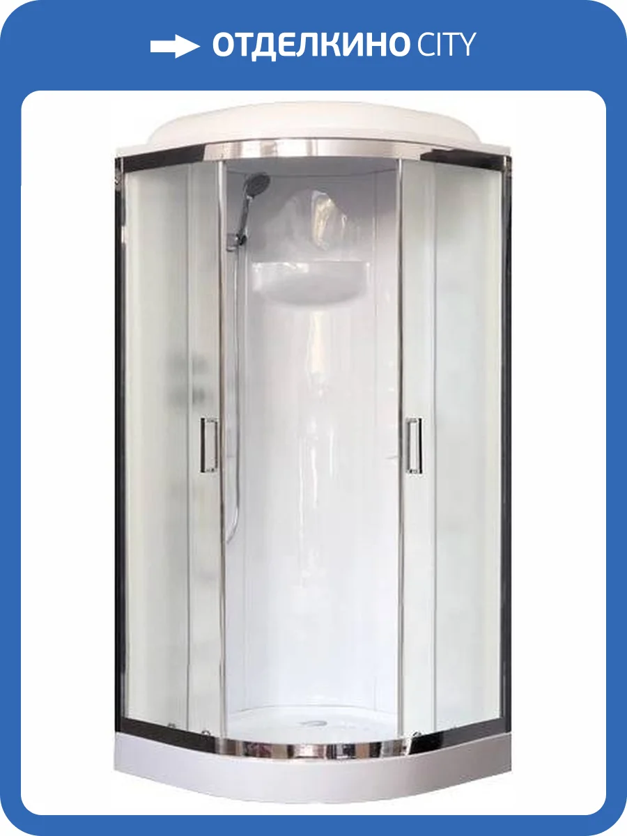 Душевая кабина Royal Bath RB 90HK1-M-CH с низким поддоном фото 4