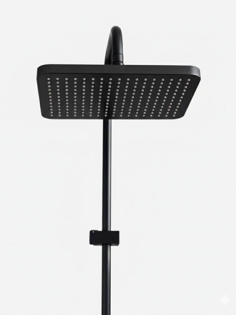 Душевая система Watersense Rita Powerful W01818 графит фото 12