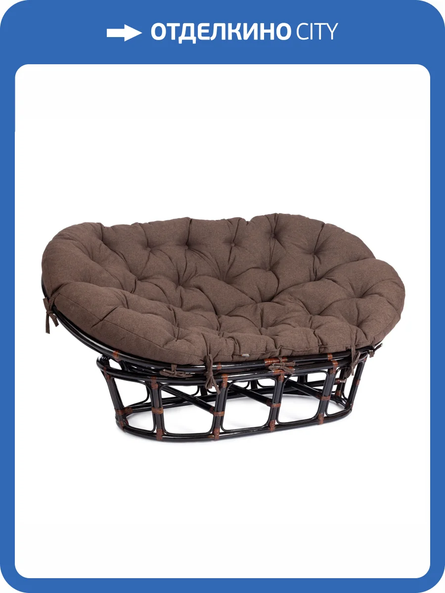 Диван Tetchair Mamasan 23/02 W 24256 Antique brown, ткань, коричневый, 3М7 фото 17