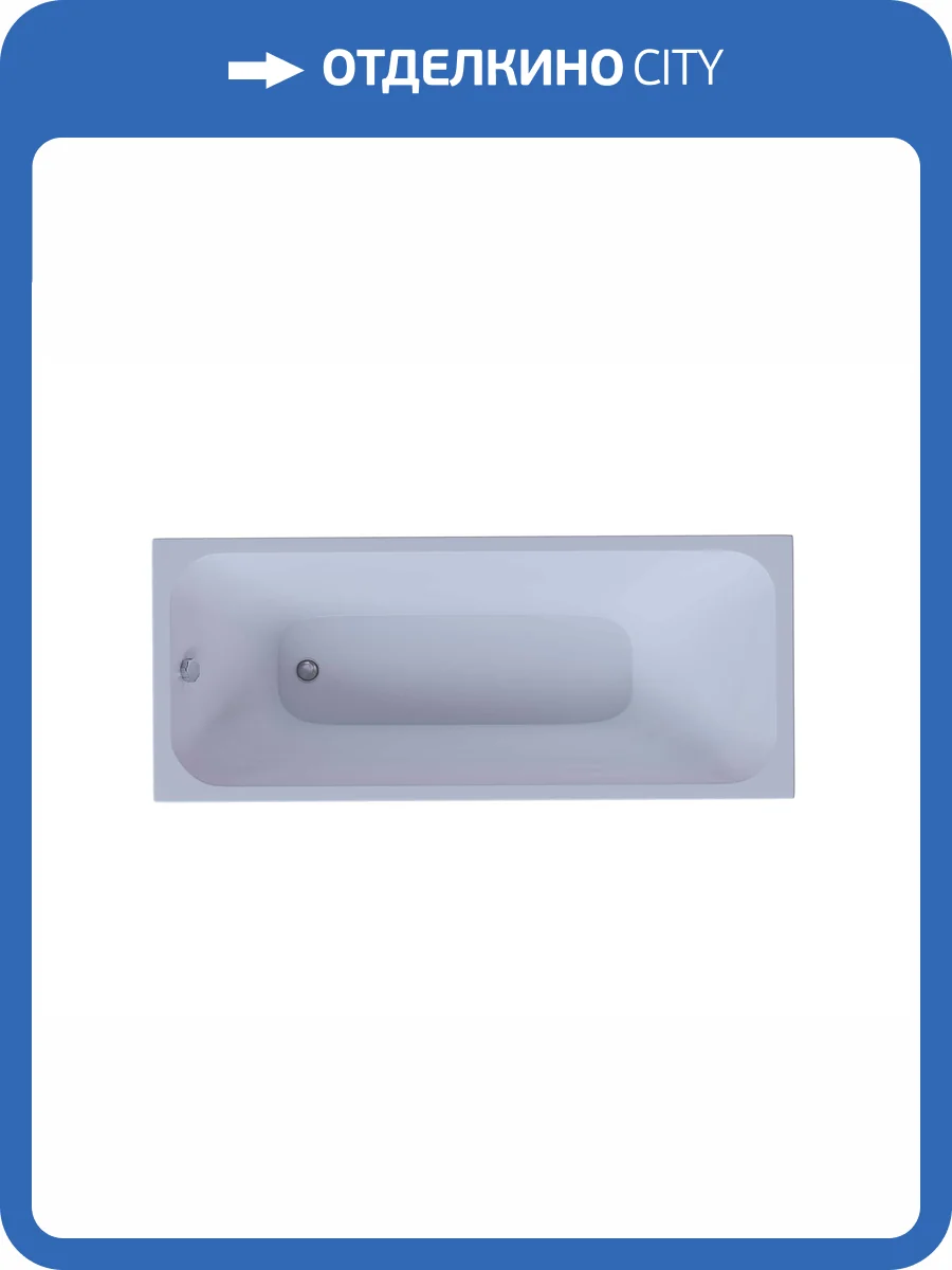 Акриловая ванна Aquatek Мия белая, 170x80 фото 10