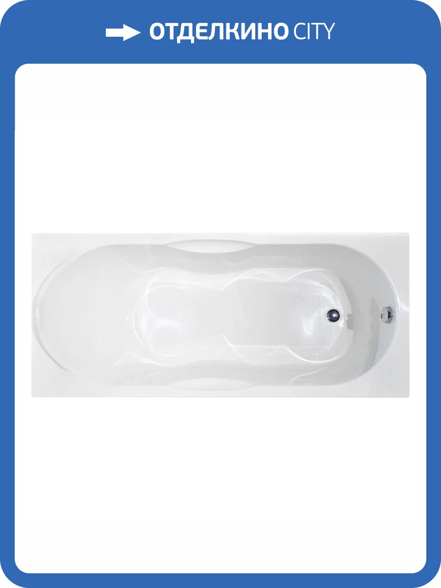 Акриловая ванна Creto Etna 1-1122 150x70 фото 9