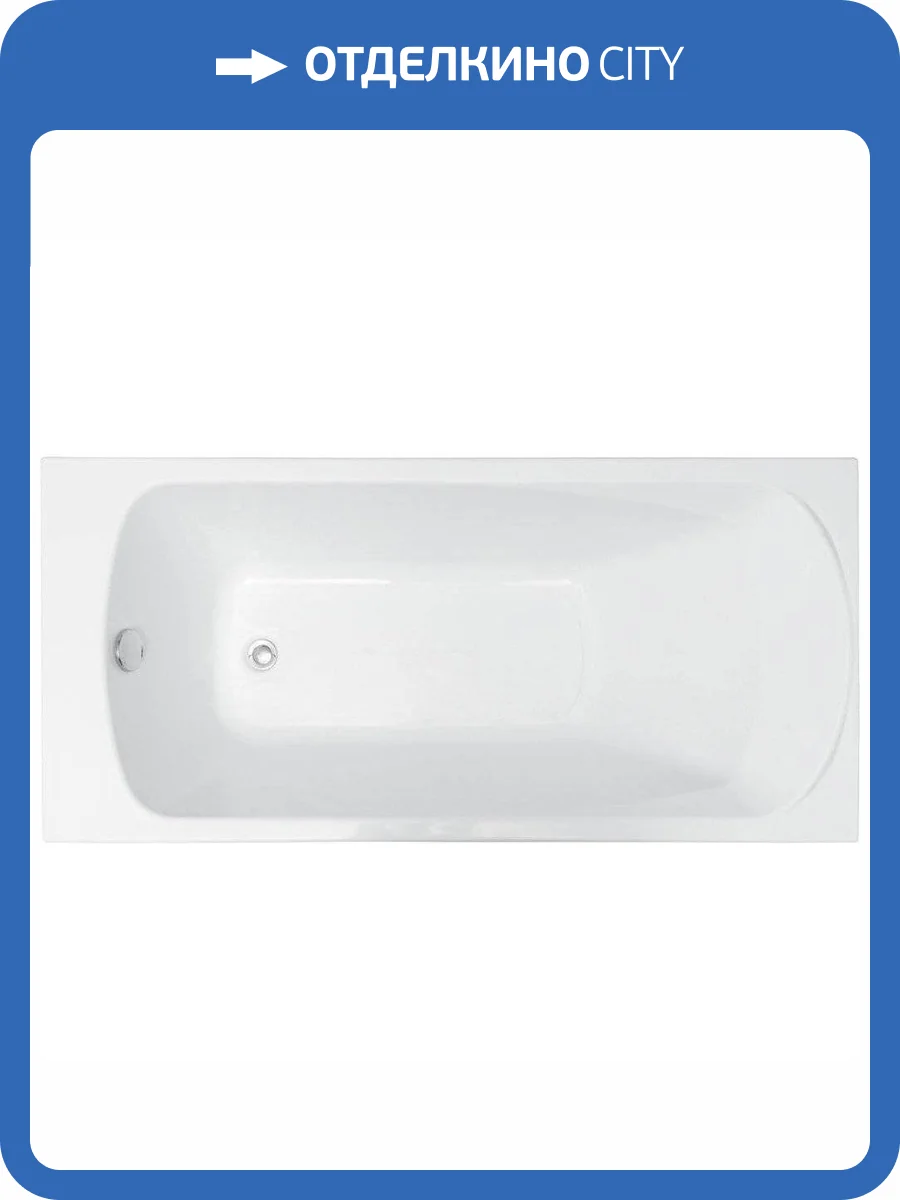 Акриловая ванна Aquanet Roma 205541 150x70 с каркасом фото 4