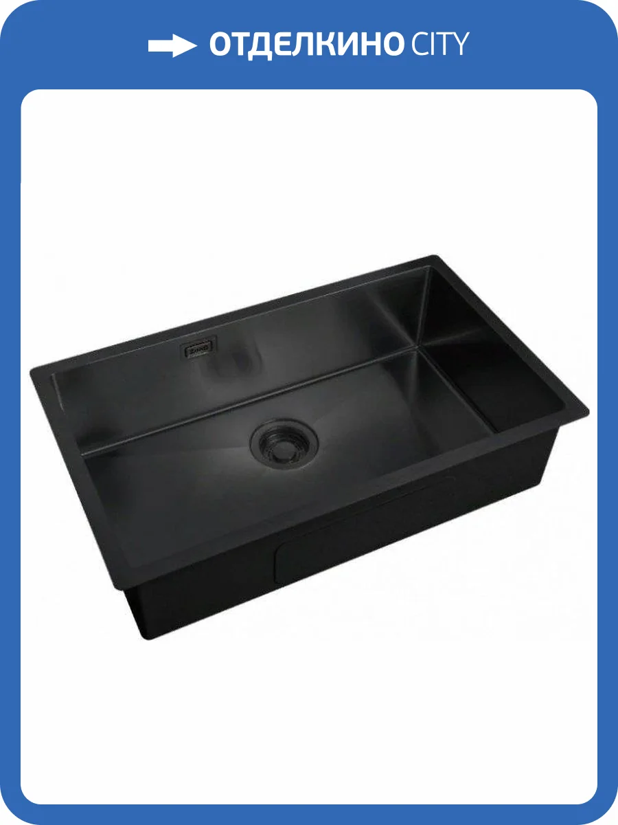 Мойка кухонная Zorg Light ZL R 740440 GRAFIT фото 3