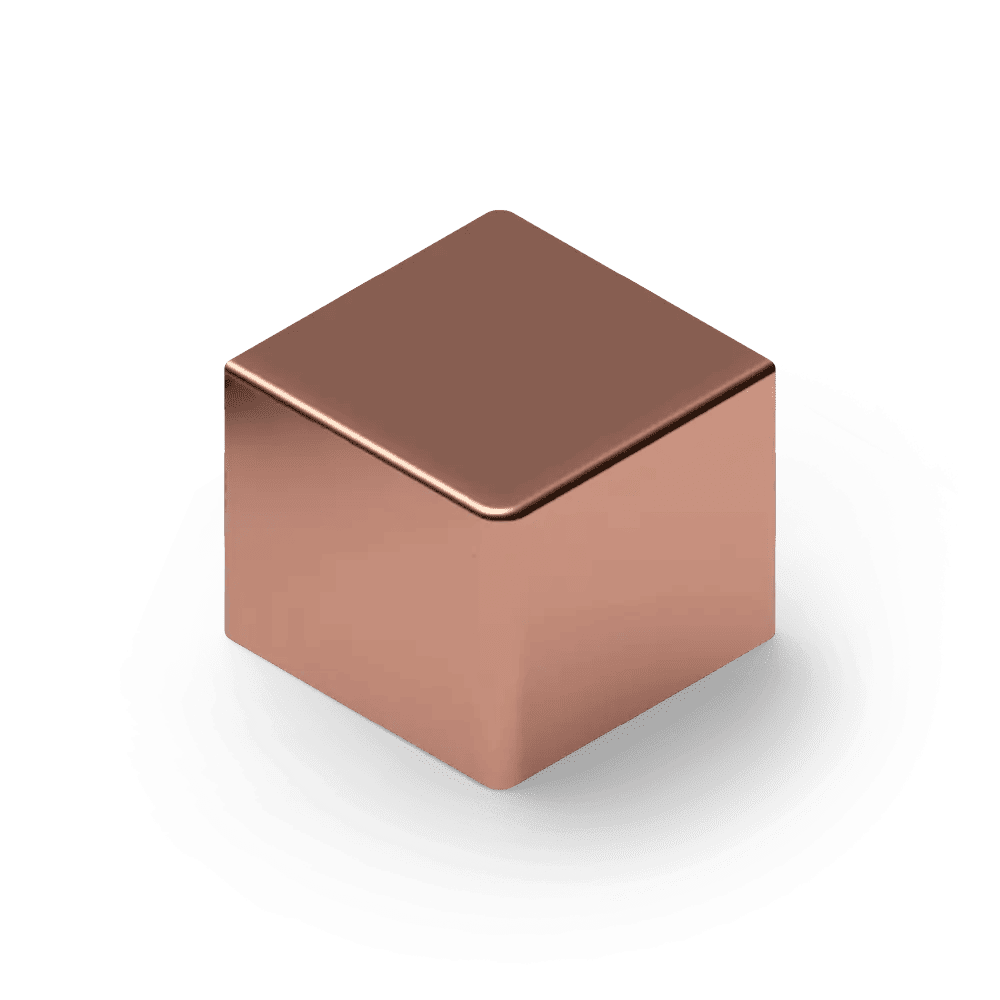 Профиль T-образный плоский Neexy pv101-15 RG розовый блестящий 270x1x0.92 фото 3