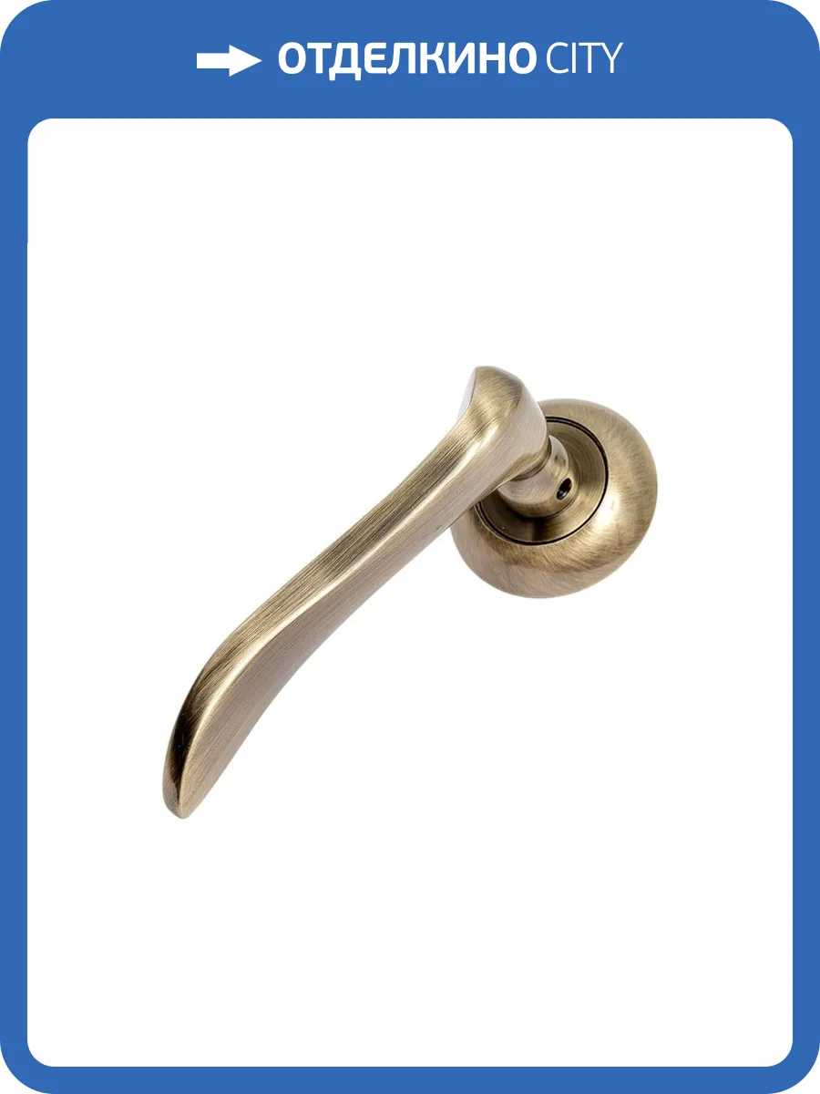 Дверная ручка Rucetti RAP 10 AB античная бронза фото 5