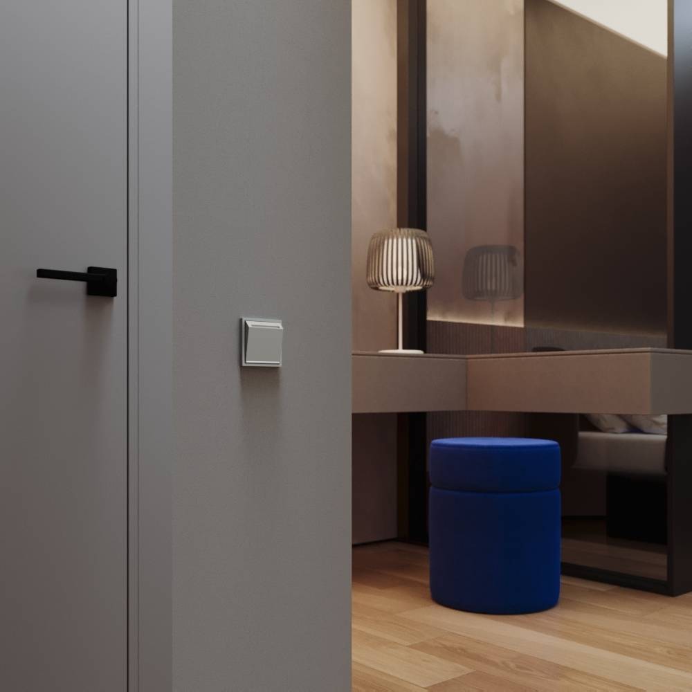 Выключатель карточный Voltum S70 VLS010705 сталь фото 6