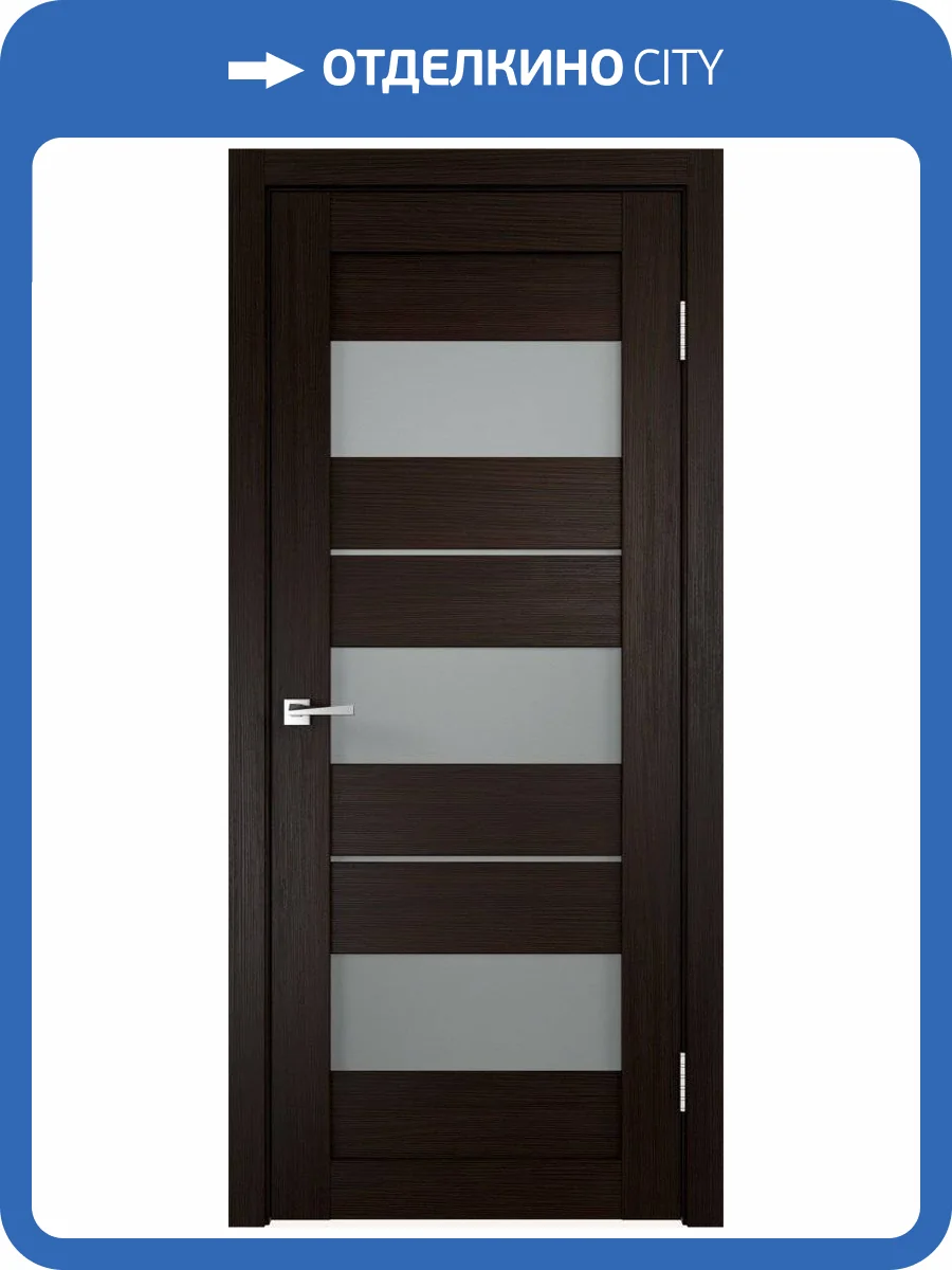 Дверное полотно экошпон VellDoris DUPLEX 12 VD011607 Мателюкс Венге 900x2000 фото 2