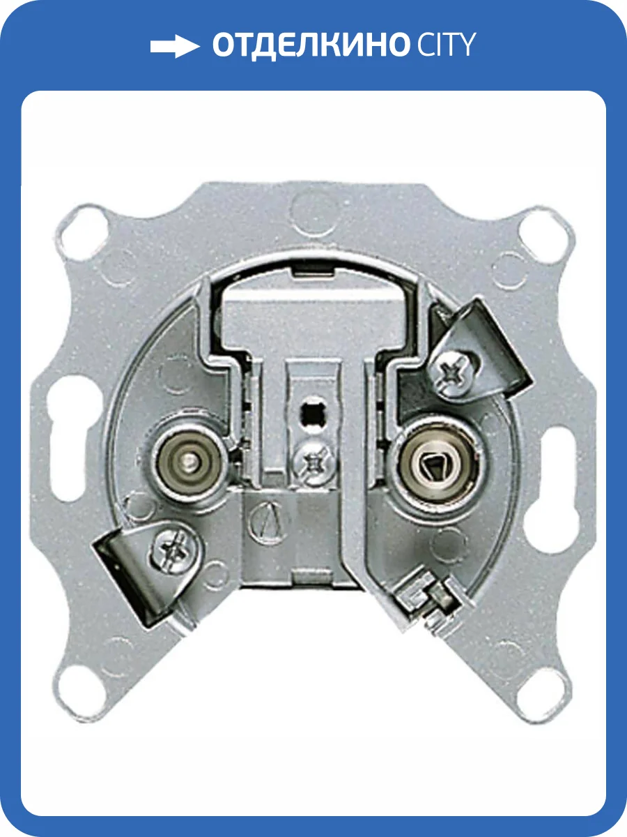 Розетка TV-FM оконечная Jung EDU04F фото 2