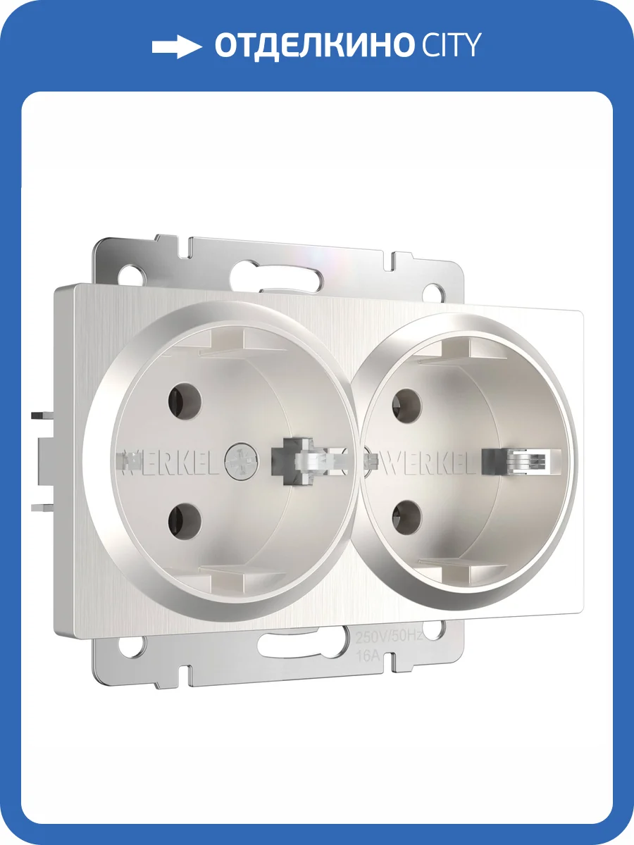 Розетка двойная Werkel W1172013 фото 3