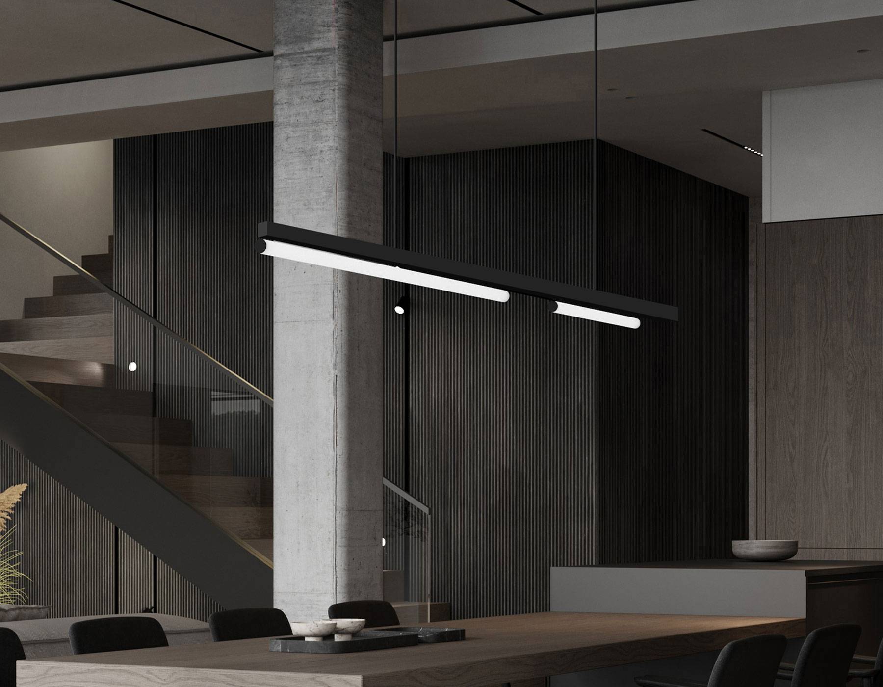 Трековый линейный светодиодный светильник Ambrella light Track System GL2370 фото 5