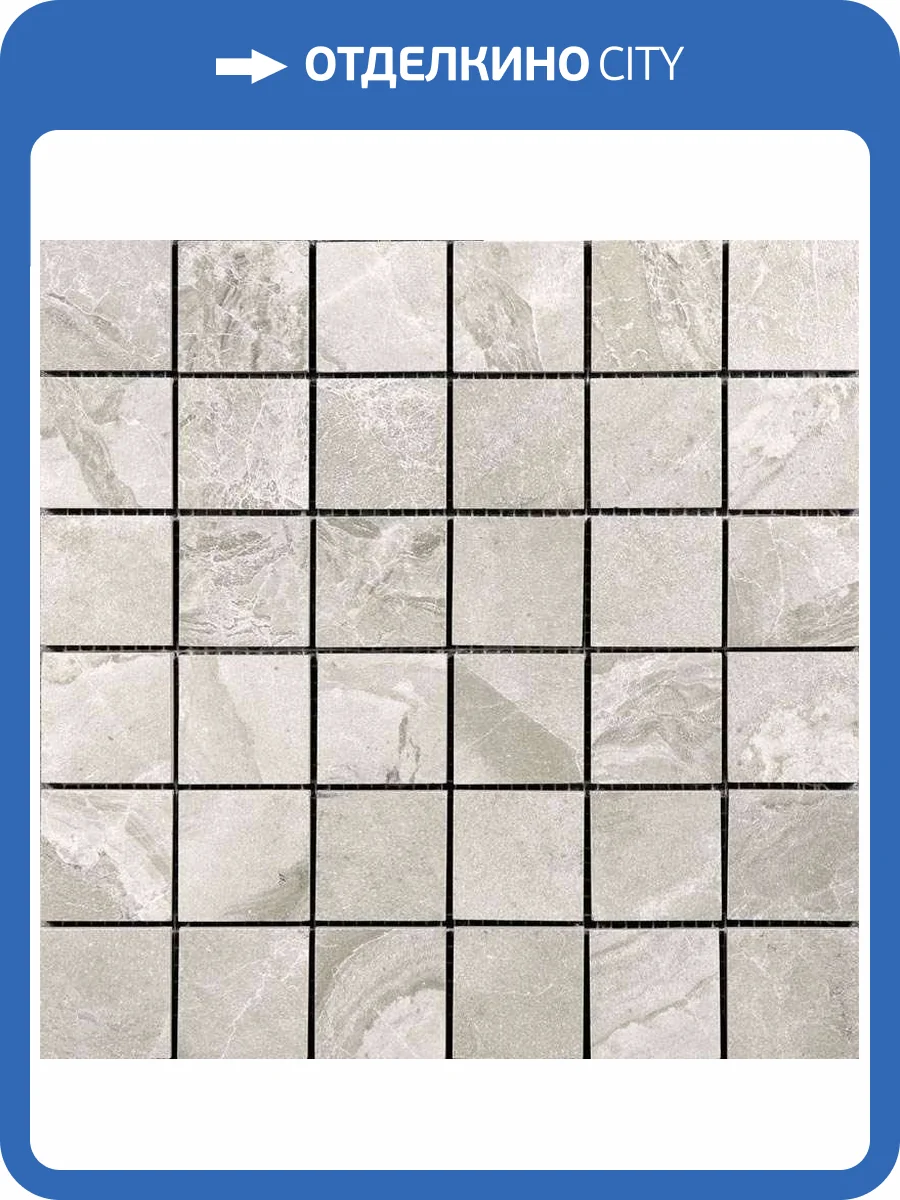 Мозаика Ceracasa Dolomite Cinder Plata (5x5) 30x30 фото 2